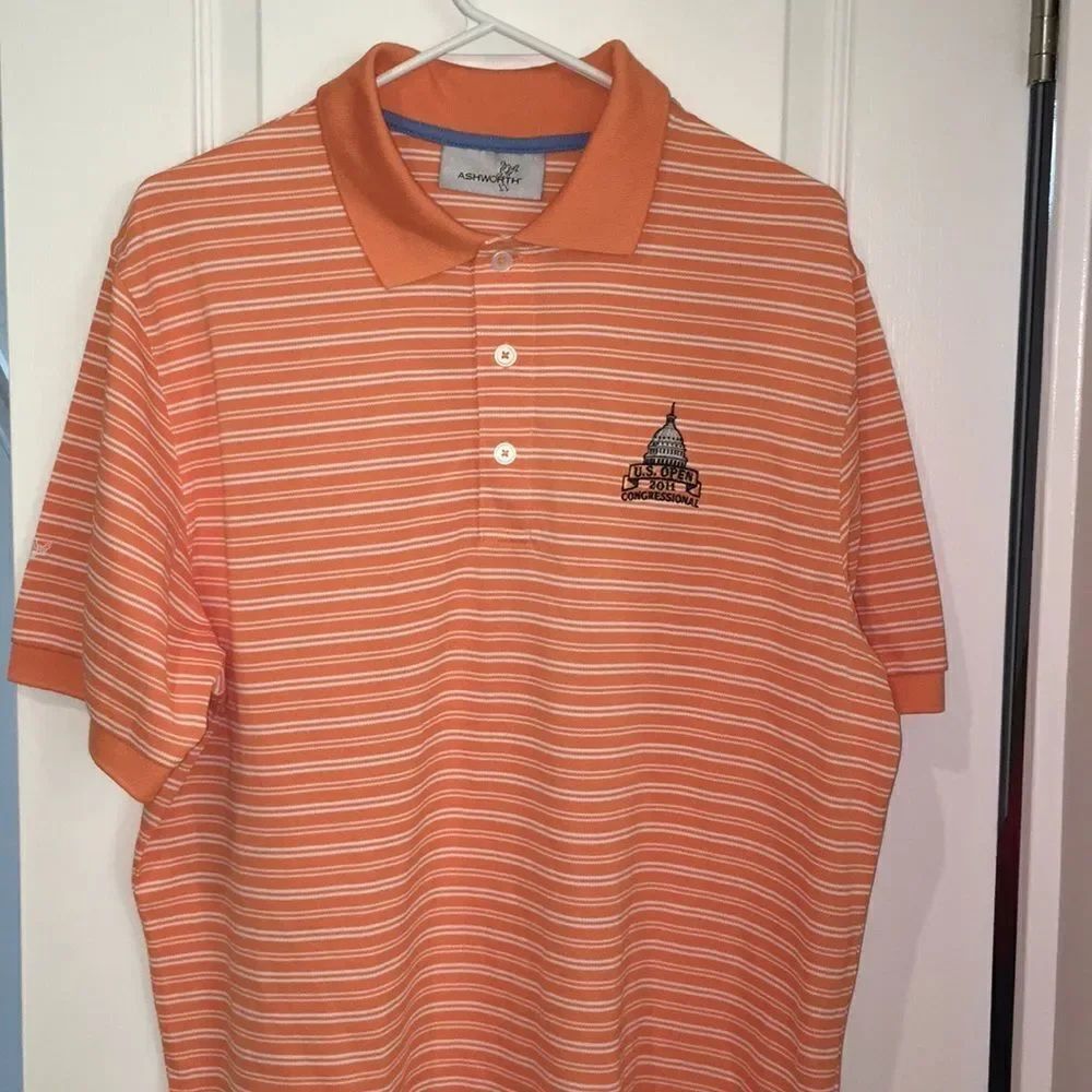 Ashworth 2011 US Open Congressional golf shirt M